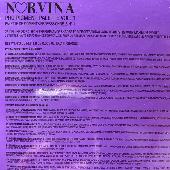 Anastasia Beverly Hills Norvina pro pigment vol 1 - Picture 2 of 5